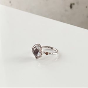 Tacori Ring | Amethyst & Pave Diamond ring!